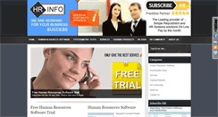 Desktop Screenshot of hr-info.com